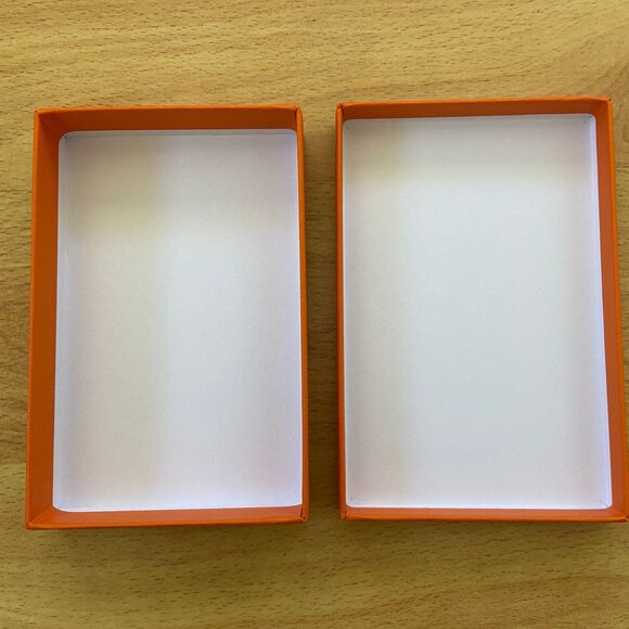 Hermes Gift Box - small rectangle jewelry box {empty} (5.15" x 3.4" x 0.8") - Picture 3 of 6